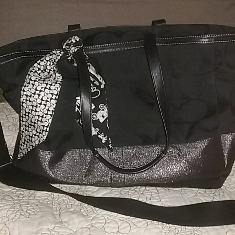 COACH weekend/diaper bag